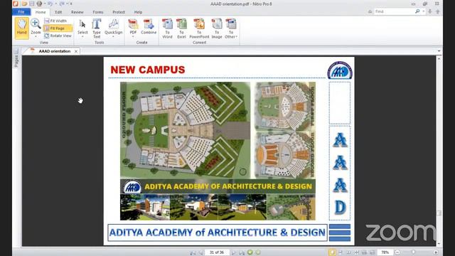 School e-Meet 012 - Aditya Academy of Architecture & Design, Bangalore смотреть онлайн