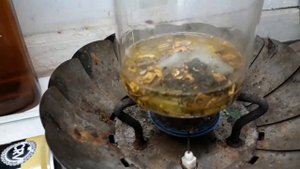 Золото из транзисторов и микросхем с ракеты.