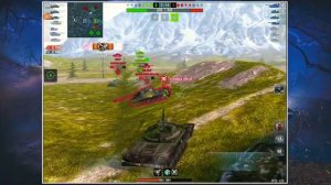 Самый большой урон в  World of Tanks Blitz.