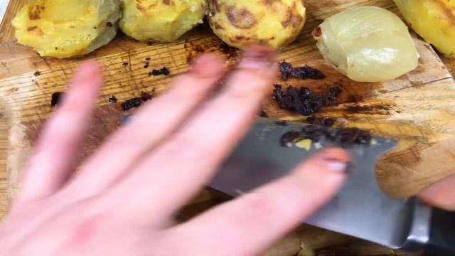 Постный картофельный салат по-критски