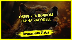 ОБЕРНУСЬ ВОЛКОМ. ТАЙНА ЧАРОДЕЕВ. ДЛЯ ВСЕХ. #ВЕДЬМИНАИЗБА ▶️ #МАГИЯ