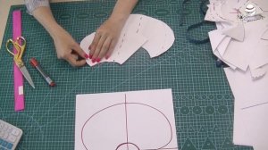 Расклешенные юбки. Часть 3. Длинная юбка полусолнце на запах.