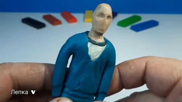 Лепка игрока 456 из сериала "Игра в кальмара"