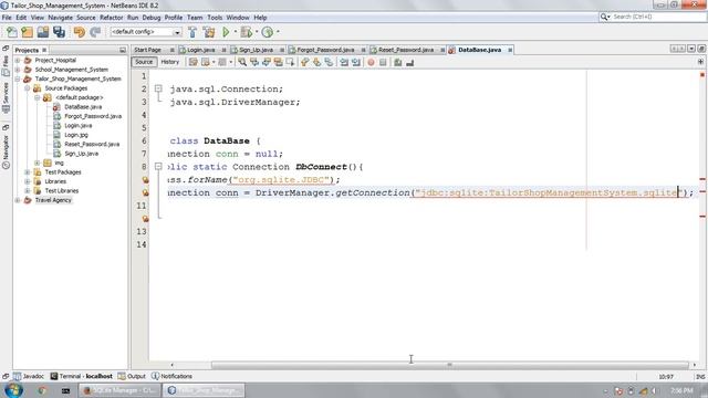 7 how to make a tailor shop management system database connect in java netbeans смотреть онлайн
