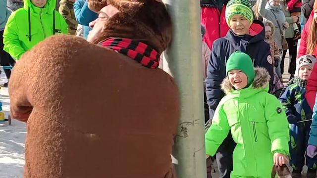 "Здравствуй, Масленица!" Яркие фрагменты народного гулянья.