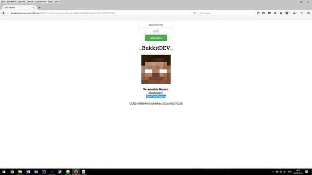 UUIDFetcher #5 - Name von UUID смотреть онлайн