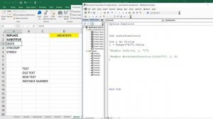 Learn INSTR Function - VBA Hindi -Series 10 - Video 691