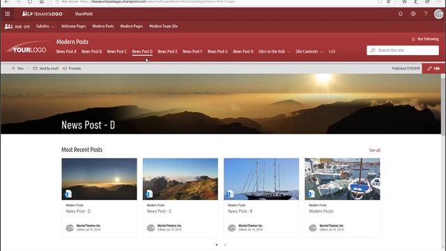 Modern Templates and Themes for SharePoint Online Communication Sites and Modern Team Sites смотреть онлайн