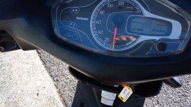 SUZUKI ADDRESS V125S ガンメタ　35422　2013MODEL