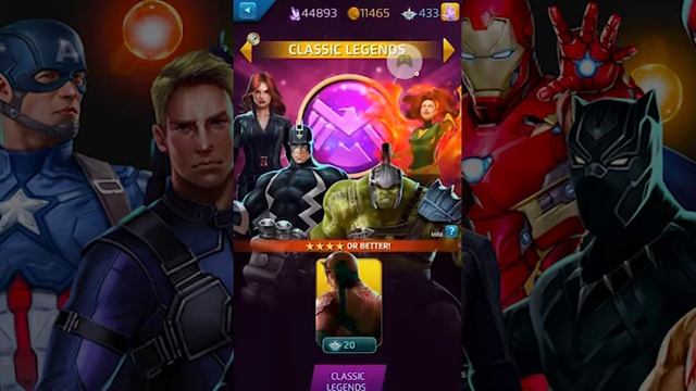 Marvel Puzzle Quest - Opening 70 Legendary Tokens смотреть онлайн