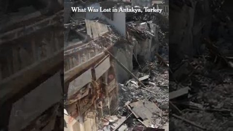 До и после землетрясения в Турции: на кадры с дрона наложили Google Maps