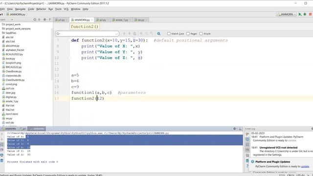 Python Tutorial - Introduction to Functions- Required, Positional, Default and Keywords arguments