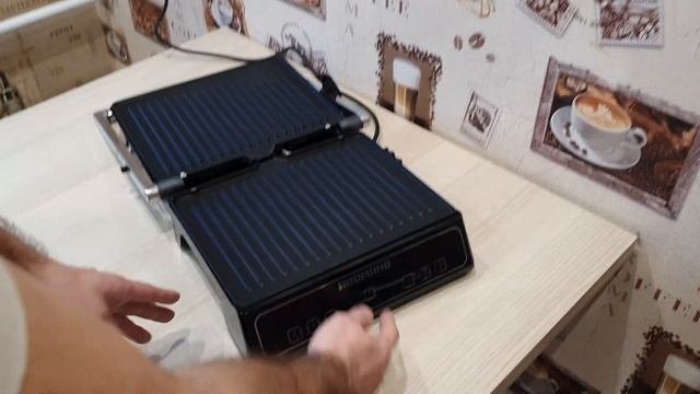 Распаковка — Электрогриль Redmond SteakMaster RGM-M809