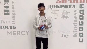 Студенты ККИ и Денберел Ооржак