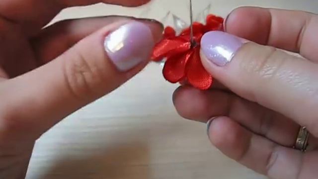 Гребінець канзаши. Гребешок своими руками. Comb kanzashi