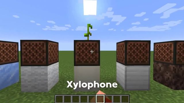 Все звуки нотных блоков в Minecraft 1.14 смотреть онлайн