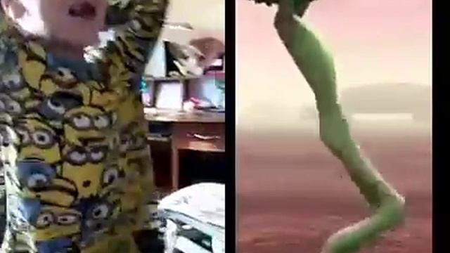 Танцую з зеленым человечком кто лучше？ смотреть онлайн