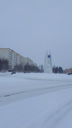 Сибирь. Город Когалым. Siberia. Kogalym city. Жемчужина Западной Сибири. Март 2023 #shorts