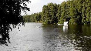 Аттракцион в Балашихе, в парке.