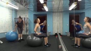 Fitball. Силовая тренировка с мячом.