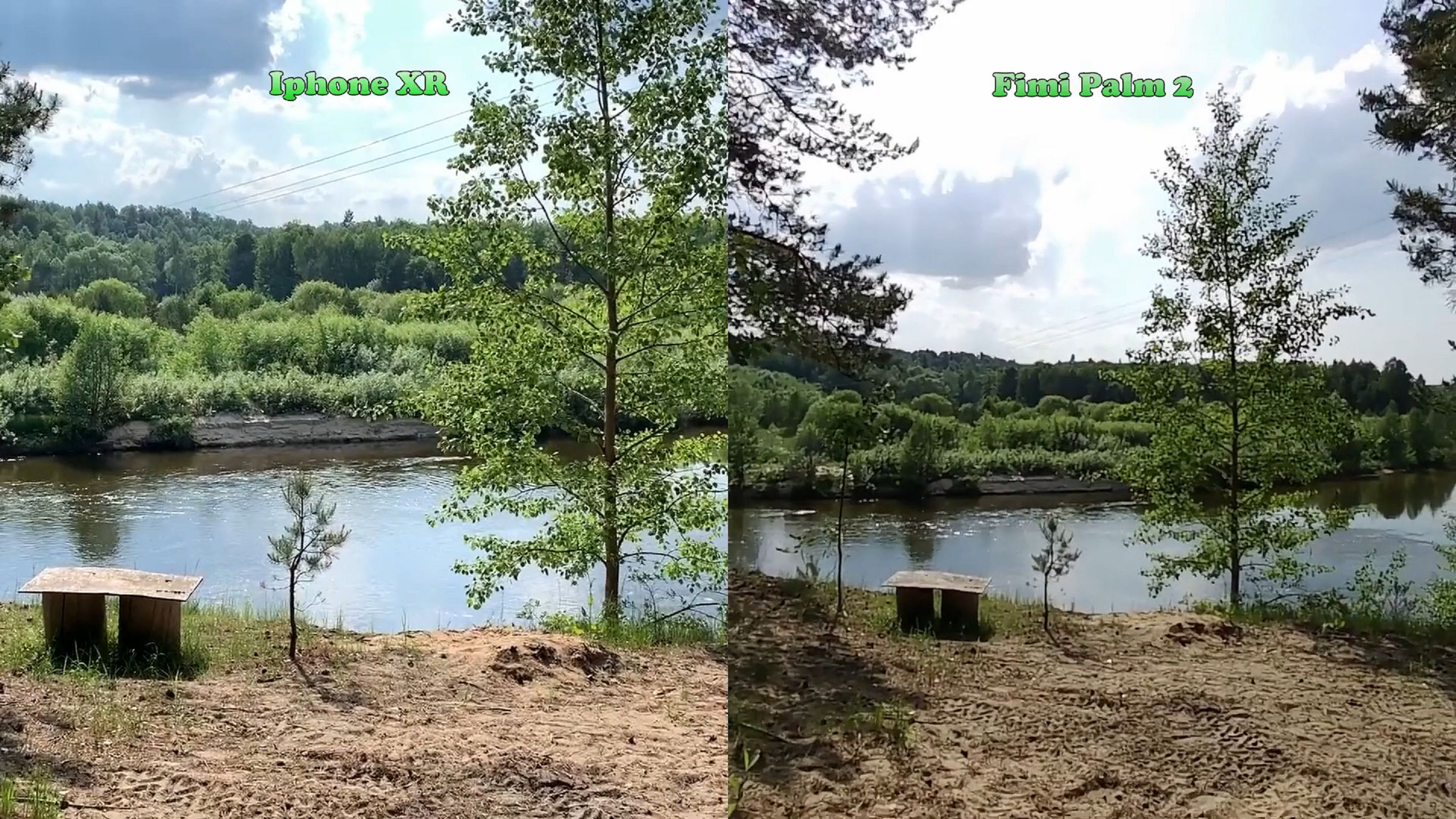 Fimi Palm 2 против Iphone. 1080/60 смотреть онлайн