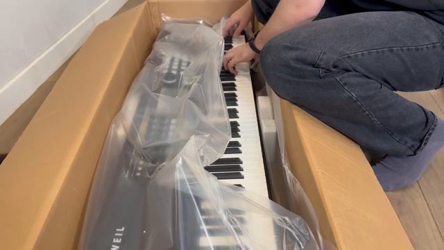 Распаковка моего нового инструмента - KURZWEIL SP7 Grand