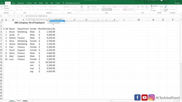 Using Vlookup and Hlookup on Multiple sheets Excel смотреть онлайн