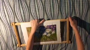 Правильная натяжка (вышивка крестиком, бисером)