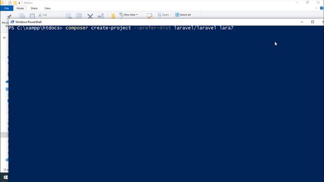 How to install Laravel 7 in your Computer or Laptop?