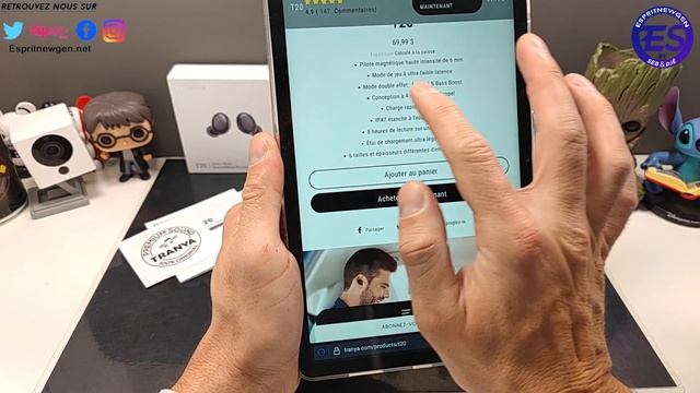 Ecouteurs Tranya T20 смотреть онлайн