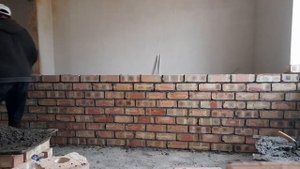 кладка пол кирпича briklaying