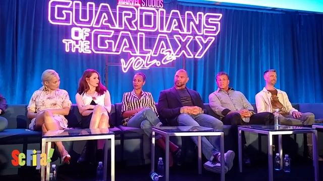 Zoë Saldaña, Green Makeup, Dune, Music on Guardians of the Galaxy Vol 2 смотреть онлайн