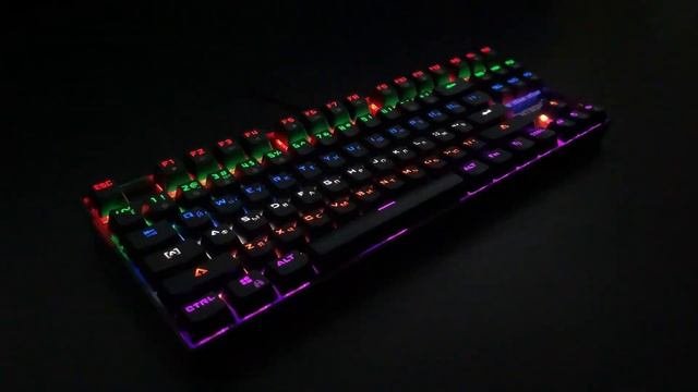 Игровой комплект механическая клавиатура + мышь PANTEON GS800
