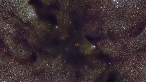 Panning across the dark nebula Barnard 59