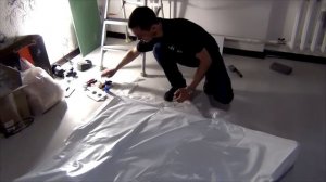 секреты монтажа натяжного потолка! обвод трубы