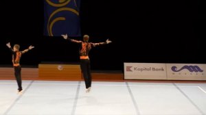 Россия (RUS) 2015 - Чемпионат Европы По Спортивной Акробатике, М.П +14 Dynamic