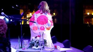 Olga Maria Ramos. La Violetera. Homenaje a Sara Montiel. San Isidro 2013. Plaza Mayor de Madrid