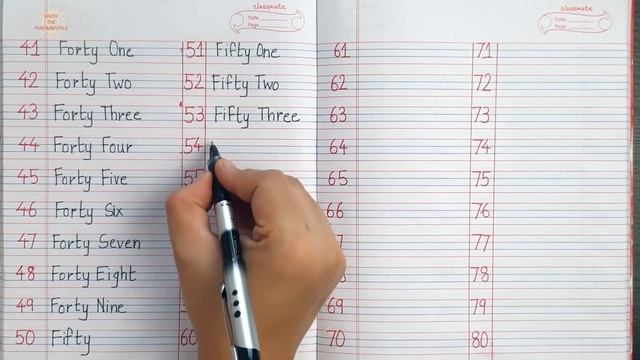 Write number names 1 to 100 in words || one to hundred spelling in English ||write spelling 1 to 10 смотреть онлайн