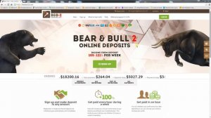 сайт BEAR & BULL 2 открылся и процветает