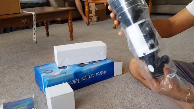 ToyerBee Refractor Telescope 70mm Aperture 300mm Review | ToyerBee Telescope f30070m Setup смотреть онлайн