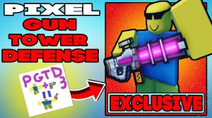 НОВЫЙ Режим в Roblox | PIXEL GUN TOWER DEFENSE