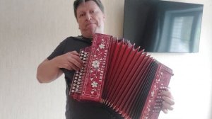 Проезжала конница по степи широкой. Под гармонь.