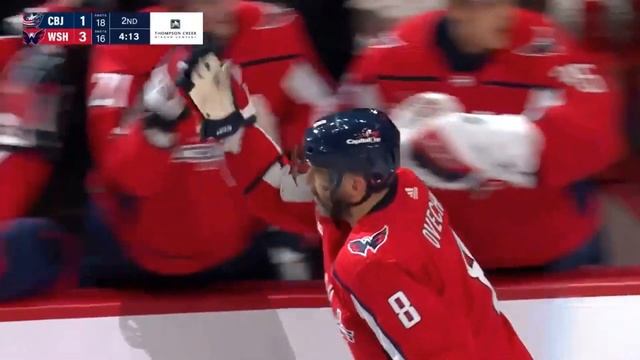 827 / Alex Ovechkin scored a goal against the Columbus Blue Jackets / 19.11.2023 смотреть онлайн