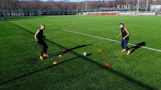 Как быстро научиться точному пасу в одно касание?Топ 10 упражнений на точный пас! смотреть онлайн