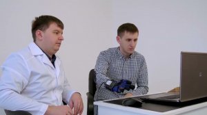 Как работает перчатка с биологической обратной связью Аника