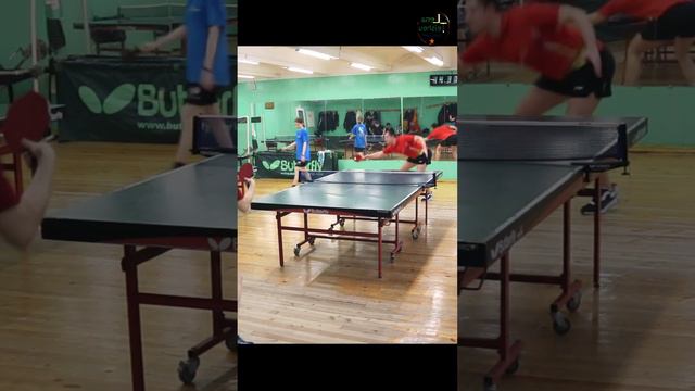 🎦🔥🥇 Самойлюк 🏓 Дундуков | подача 2 / ВГСПУ турнир 20.01.2024 #настольныйтеннис #волгоград #спорт