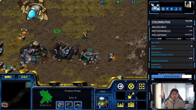 FPVOD OyA vs iRk-spx PvT Game 2 Starcraft Remastered 2021 смотреть онлайн