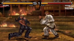 Tekken 5 Прохождение - Raven (PS2)
