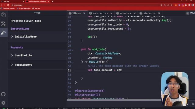Build Solana Todo App with Next.js & Rust (Anchor) смотреть онлайн