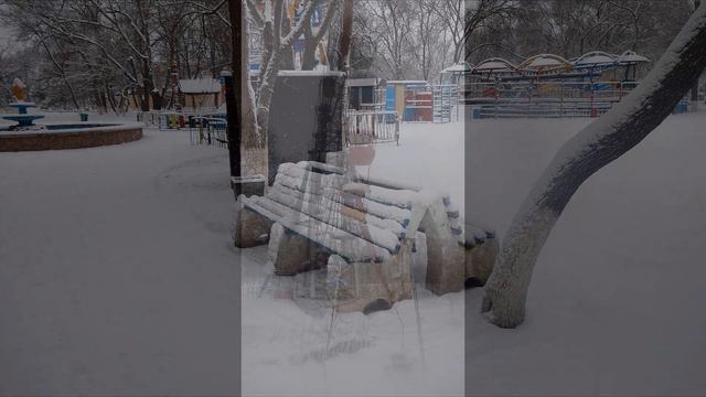 СНЕГ В КИЗЛЯРЕ.